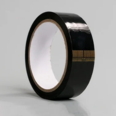 ESD tape anti-static packing boxs adhesive tape yellow anti-static grid(mesh) tape