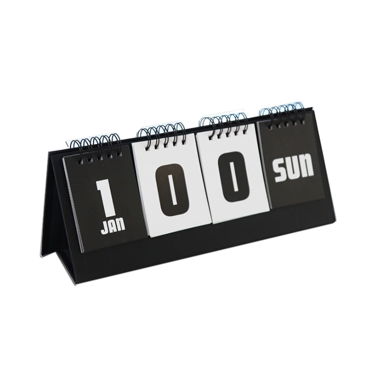 Cheap custom cute desk calendar 2018 printing