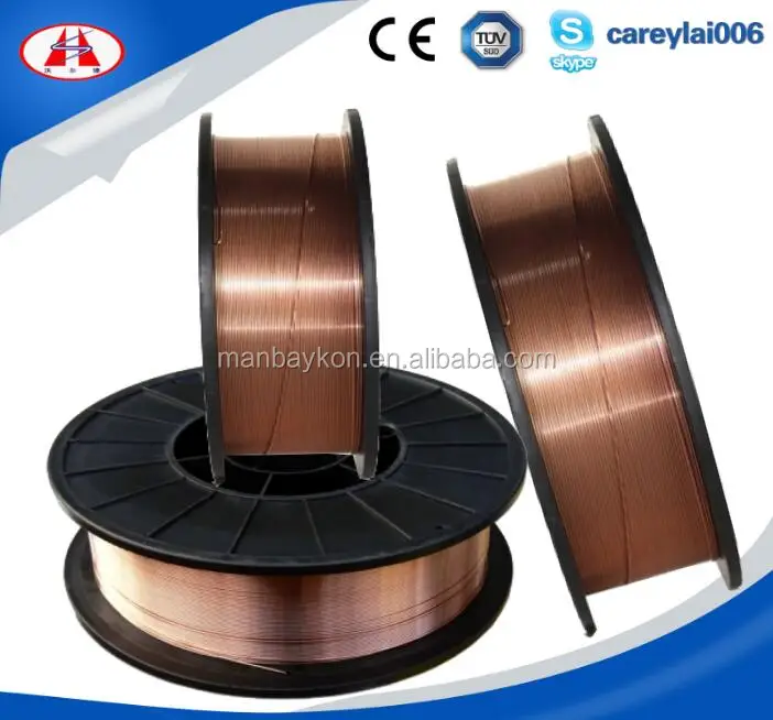 0.6 0.8 0.9 1.0 1.2 mm Sarma de sudura cupru SG2 1.0 ROLA 15KG mig welding wire ( asw er70s-6 )