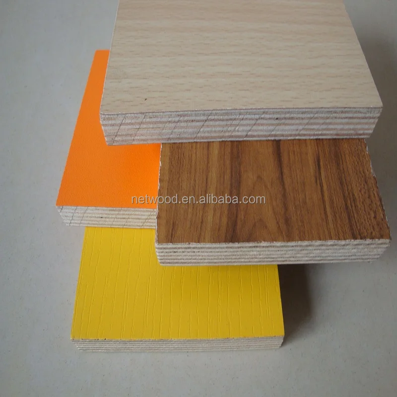 melamine board/plywood/mdf decorative wall panel/laminated hardboard