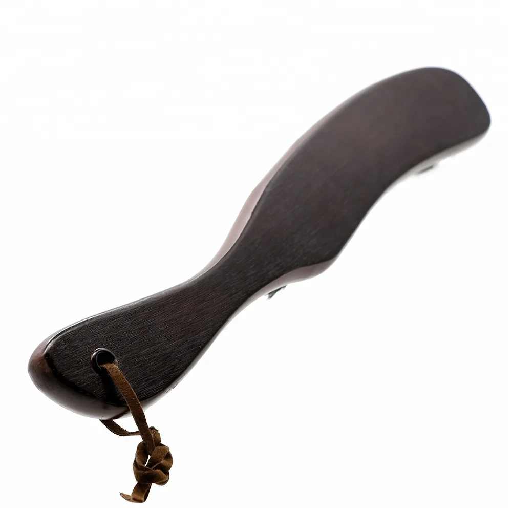 Multi-use Portable Arc Wood Handle Nylon Wooden Beard Brush For Men