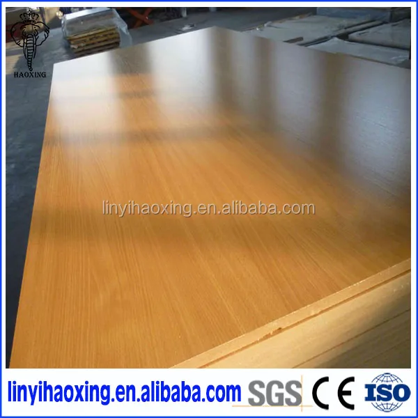 
3mm~25mm Thick Melamine White Laminated Plywood Sheet 