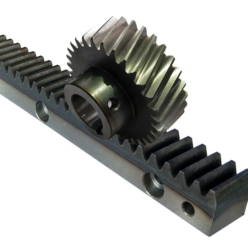 
High precision cnc gear rack and pinion case hardened helical gears 