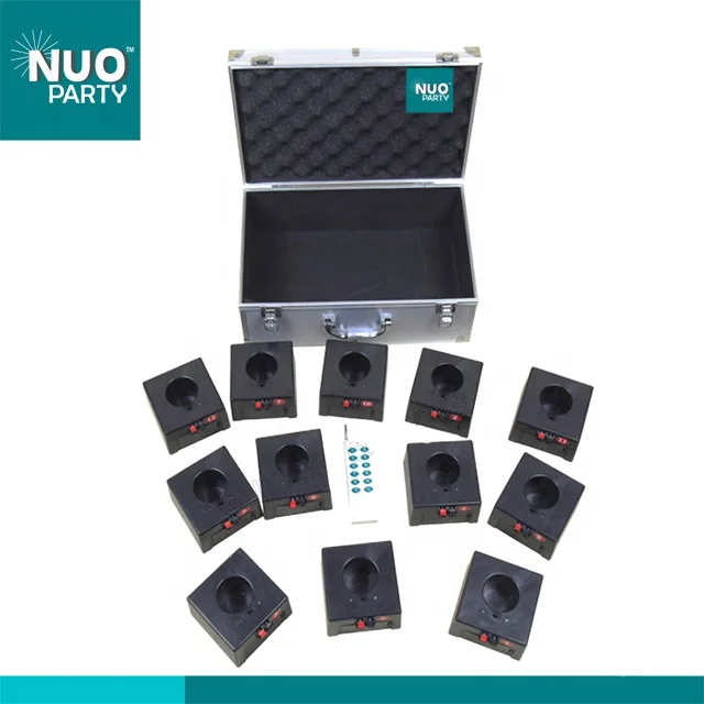 D08 8 12 cues remote wireless stage cold  fireworks ignition firing system