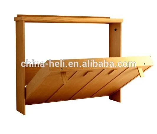 современные твердой древесины мерфи кровать