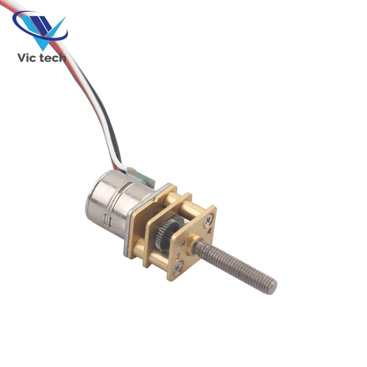 10mm dia10 mini gear motor 5V micro geared steppr motor 2 phase stepper motor and gearbox