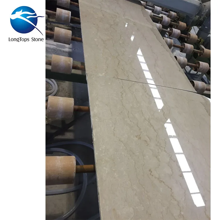 Italian  Botticino tumbled marble tile  myra beige marble slab