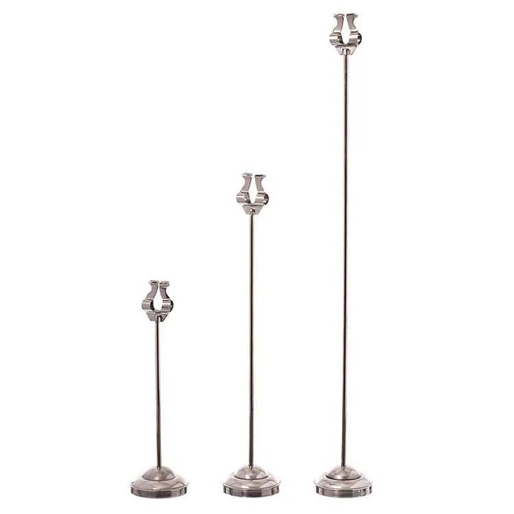 Export Wanted Stainless Steel Metal Table Stand Menu Holder