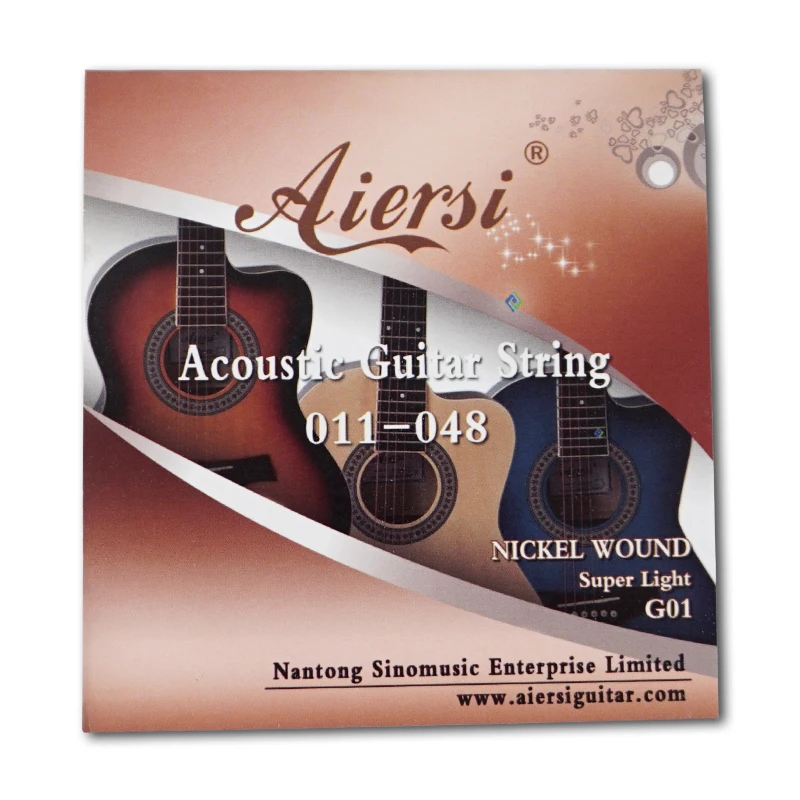 Aiersi Super Light Nickel Wound Acoustic Guitar String
