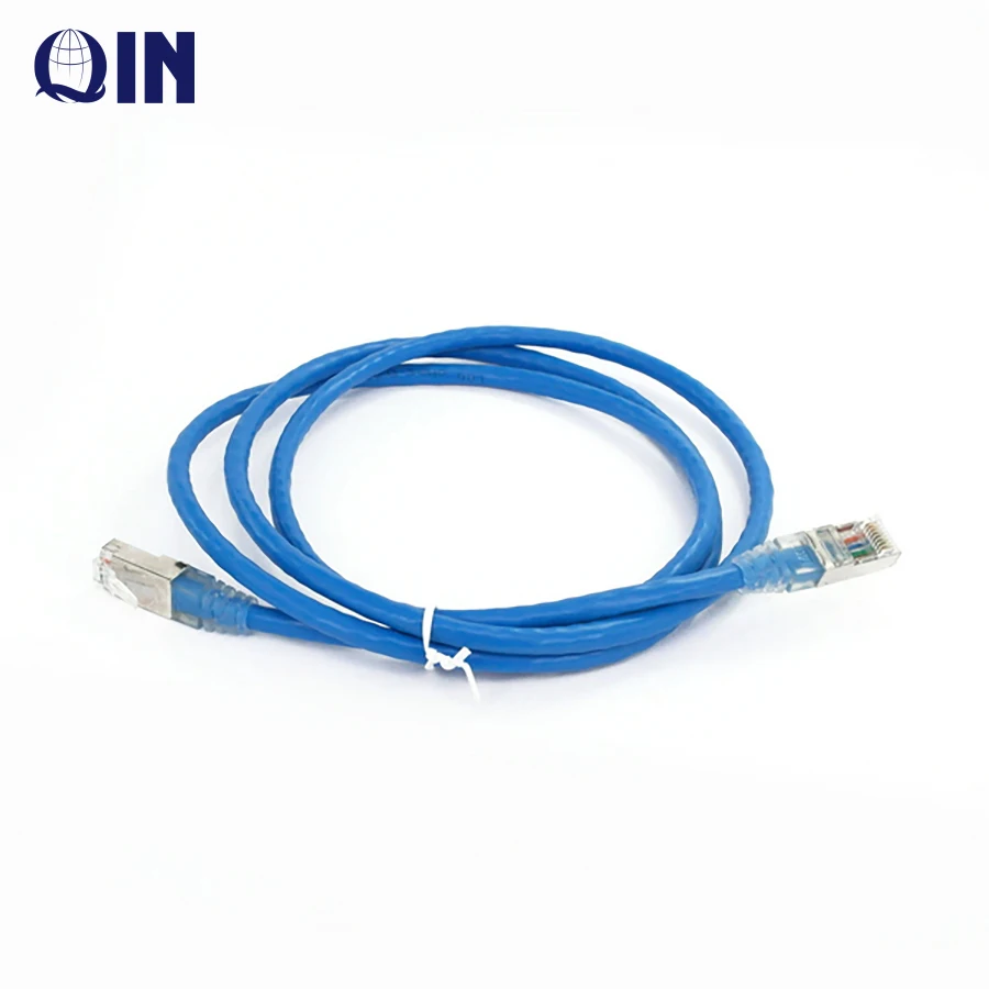 Shenzhen factory 1M 2M 3M 5M shielded copper conductor FTP Cat6 patch cable