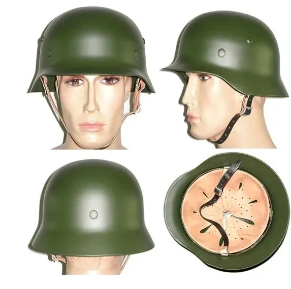 Военная коллекция Второй мировой войны классические военные игры фильмы мотоциклист защита головы немецкий Элитный M35 Стальной шлем