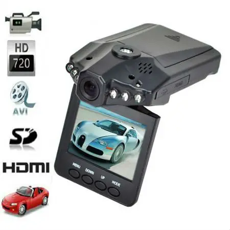 640*480 ночного видения автомобильного движения рекордер