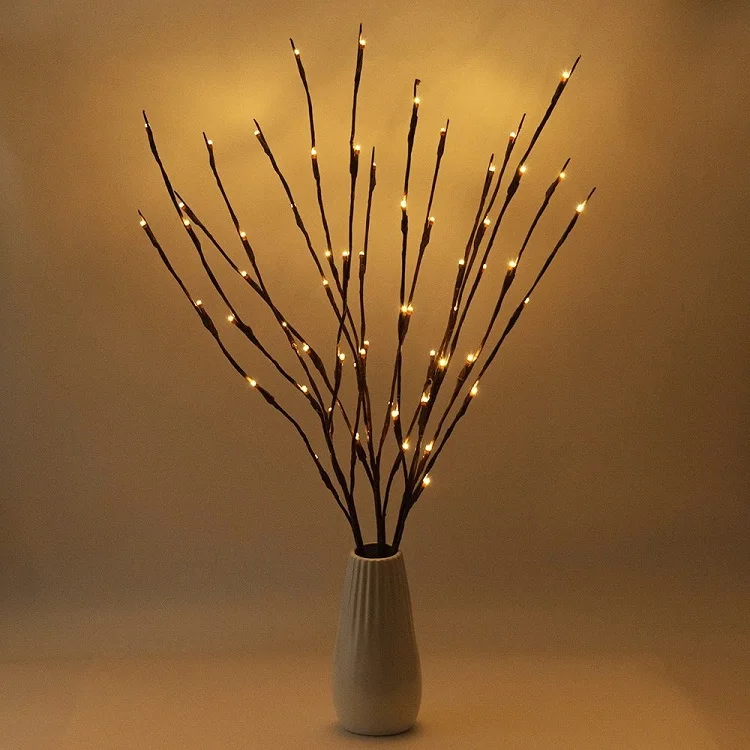 Top Sale Warm White Led Lighted White Birch Branch