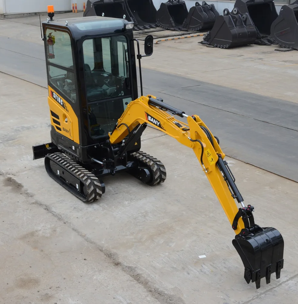 Sany SY16c 1.8ton Farms New Design Mini Excavator Mini Digger
