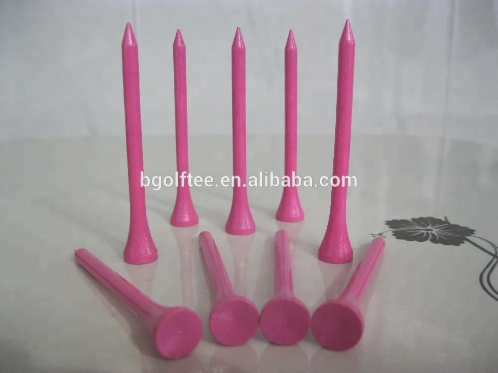 
Good quality factory wholesale price 70mm plain golf tees 