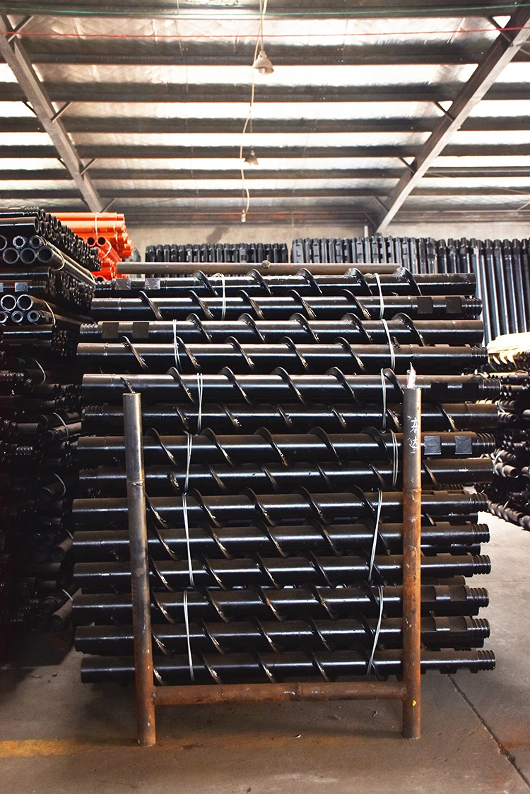 China factory wholesale manufacturer industry water exploring coal mine spiral/ auger/ twist drill pipe/ rod
