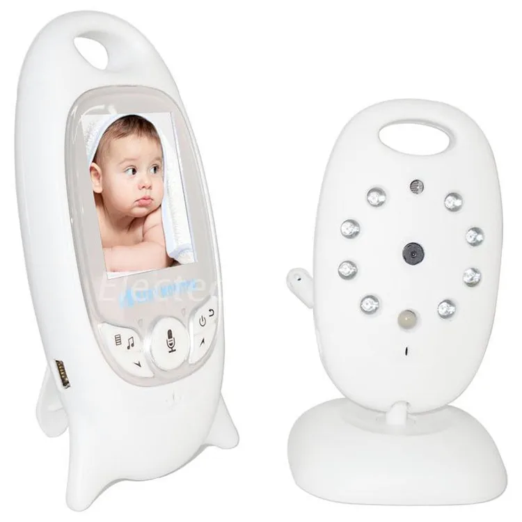 
The Most Popular VB601 2.0 Inch LCD Screen Recordable Temperature Monitoring Digital Audio Video Baby Monitor Camera 