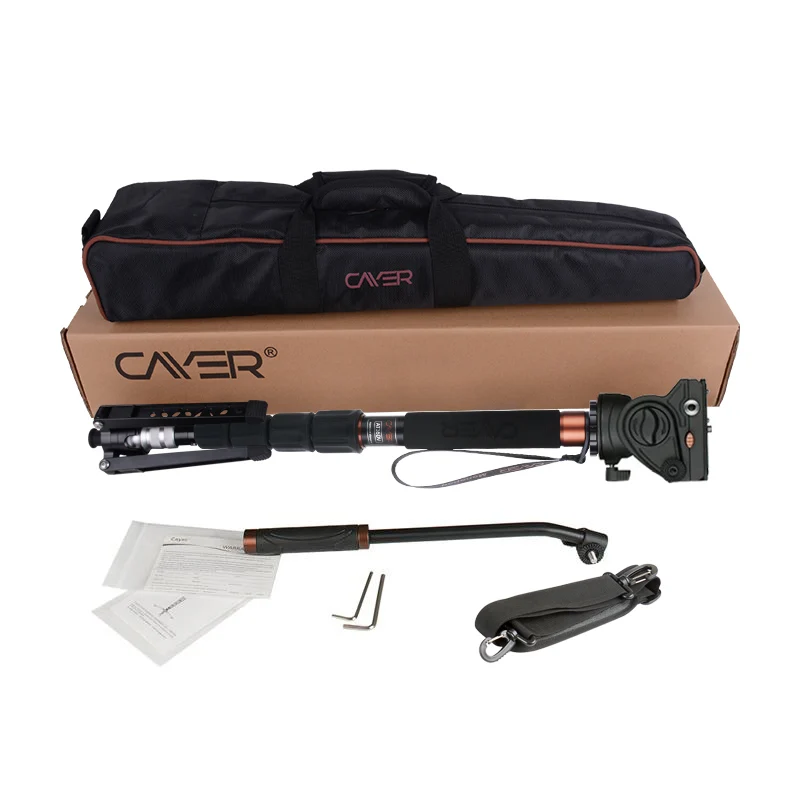 Good quality video monopod Cayer AT35DVK3 portable monopod base