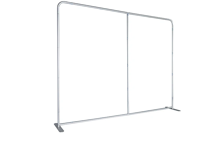  8 футов x Высококачественная портативная наволочка Натяжная ткань фотобудка алюминиевая Торговая выставка фон баннер стенд