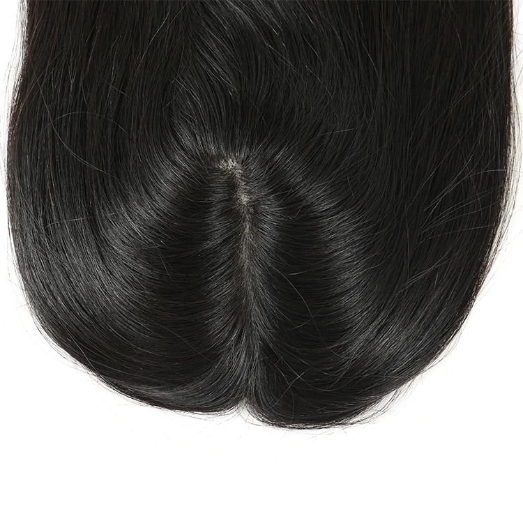 CARA Mono Silk Base Women Hair Pieces Human Hair Replacement System Hair Piece Toupee For Woman
