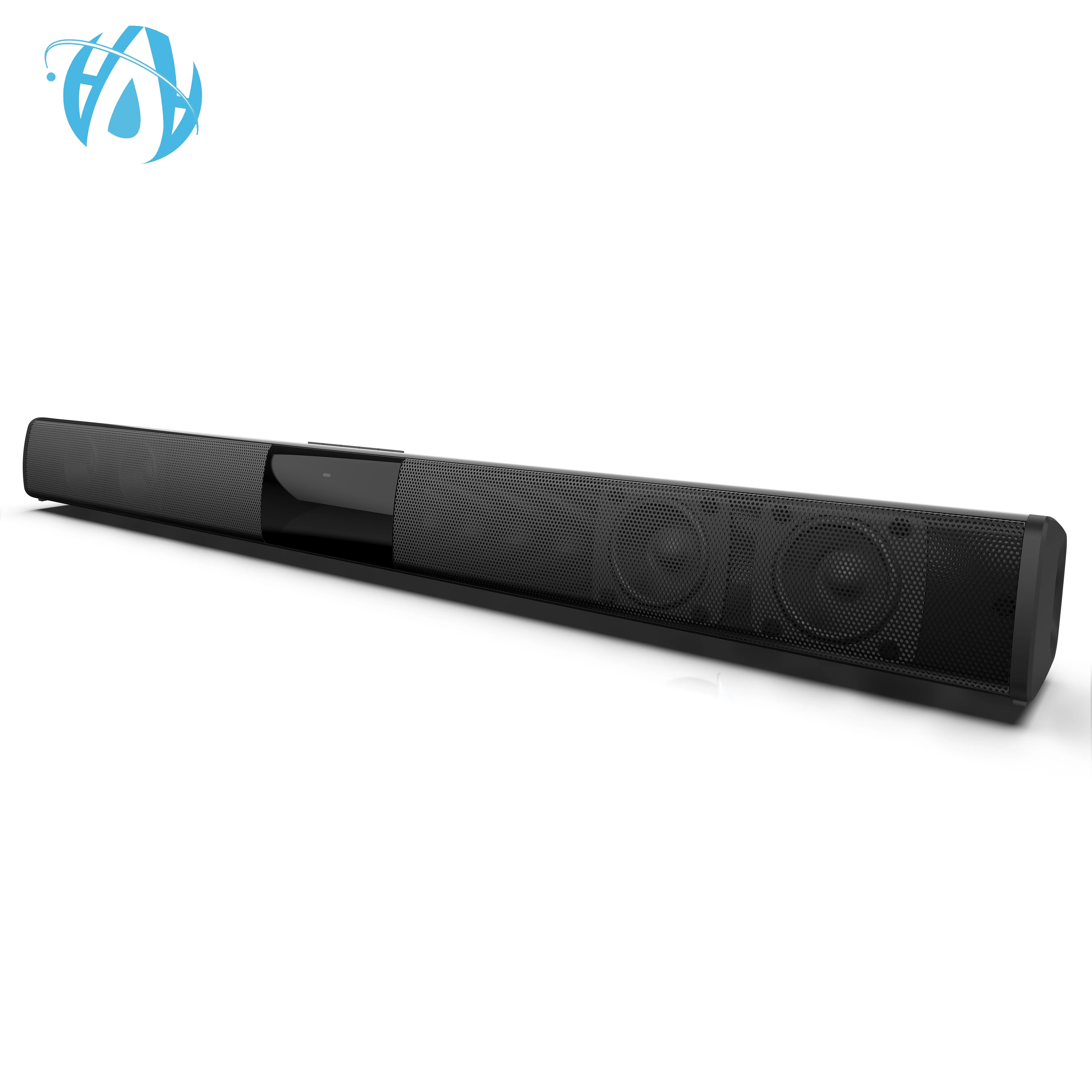 Good price V5.0 black slim bluetooth home theater system soundbar with USB/TF card/AUX  for TV Box Audio