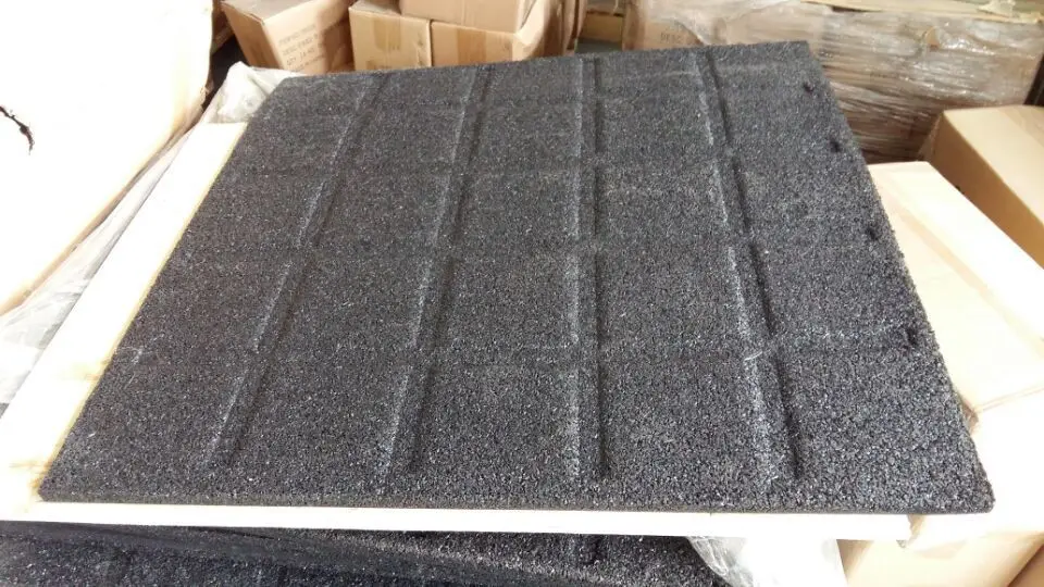 Interlock Black Gym Rubber Mat natural cheapest