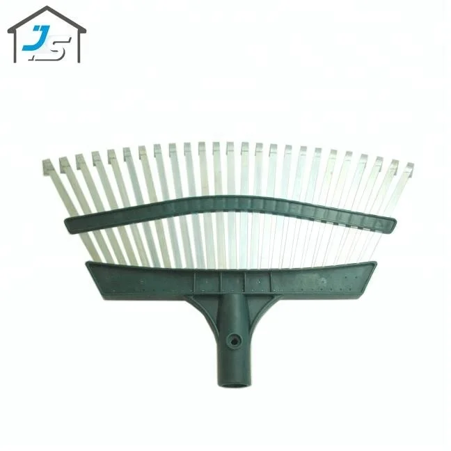 
25 Tine Steel Grass Garden Leaf Rake 