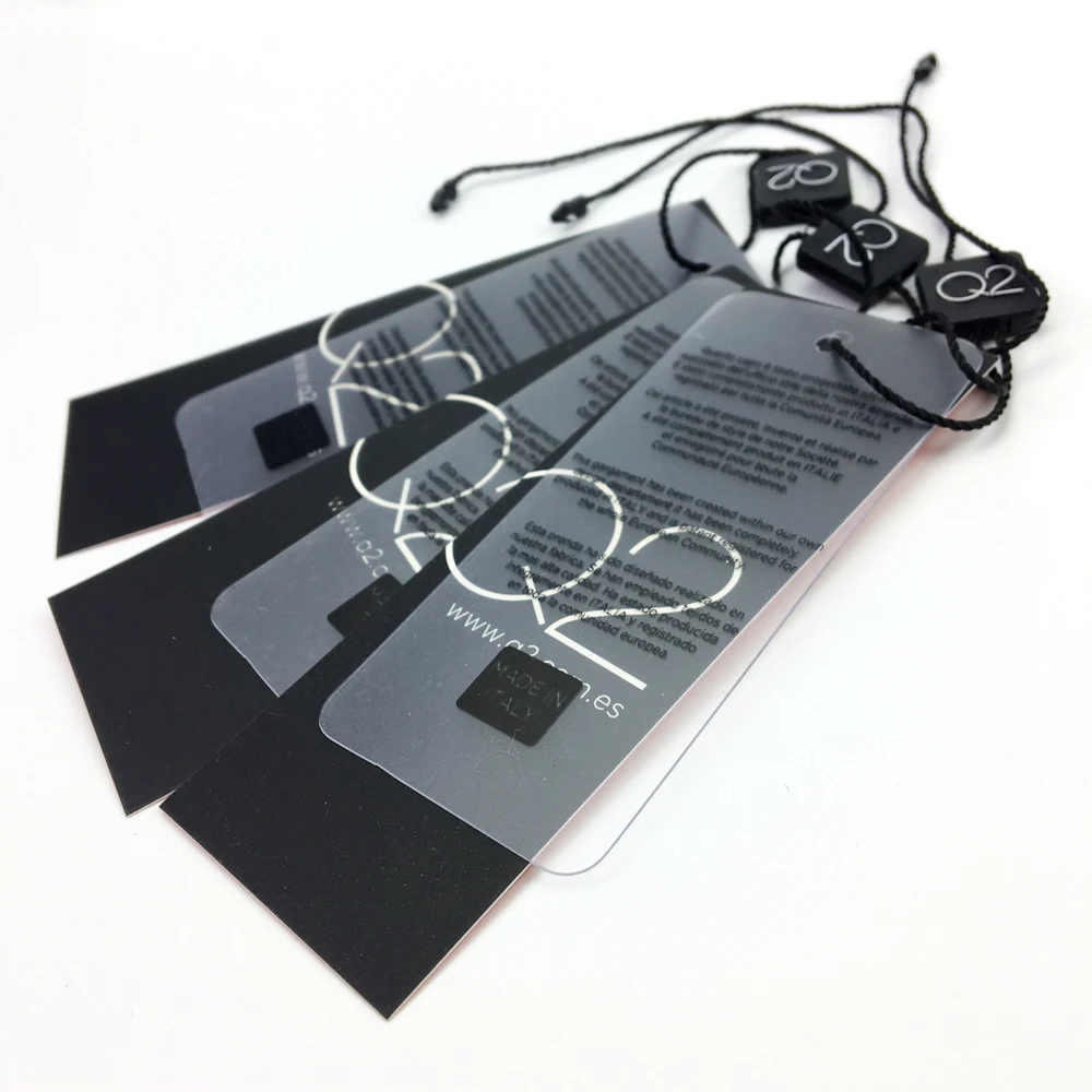 Professional customized design plastic hang tags/price tag for private label hat hand tag for clothing
