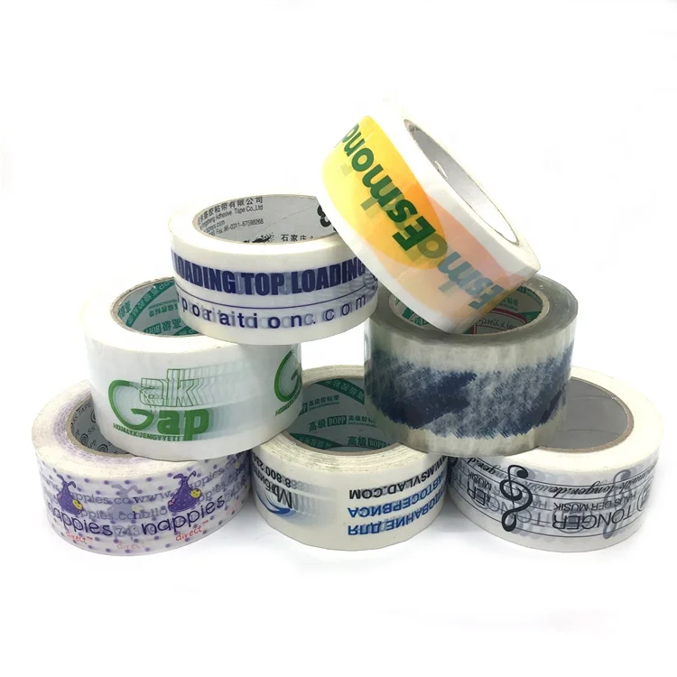 Customized bopp adhesive box cello tape roll with company printed logo