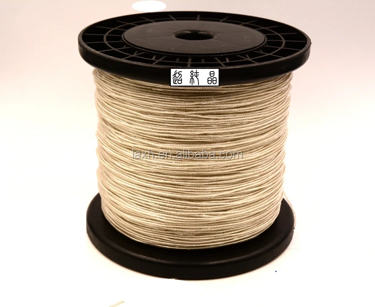 Silver plated 7N OCC conductor tinsel cable with TPU jacket import from german