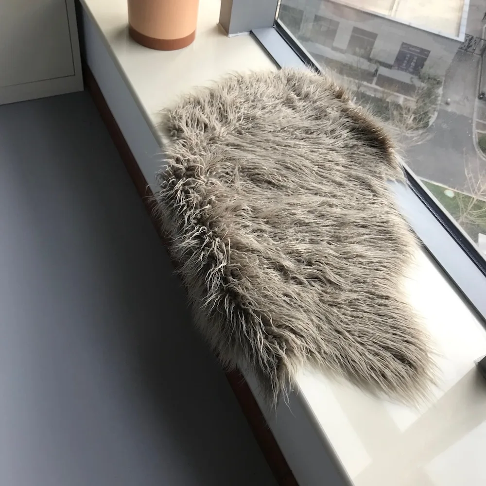 Bedroom faux fur Rugs Fluffy Rug Home Decorative Shaggy Carpet