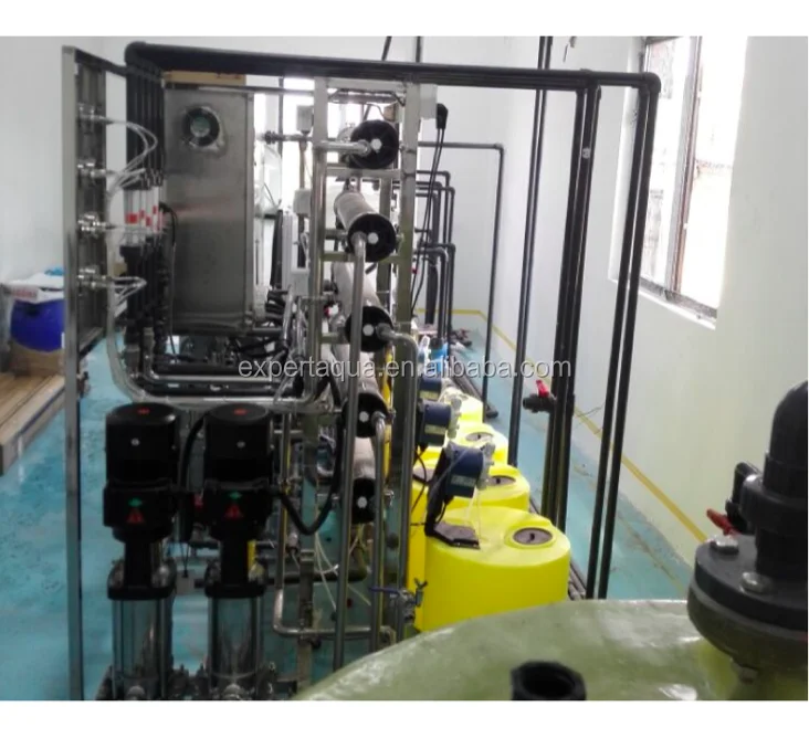 4000L/H Fine Chemical industry Reverse Osmosis and EDI deionized water treatment system