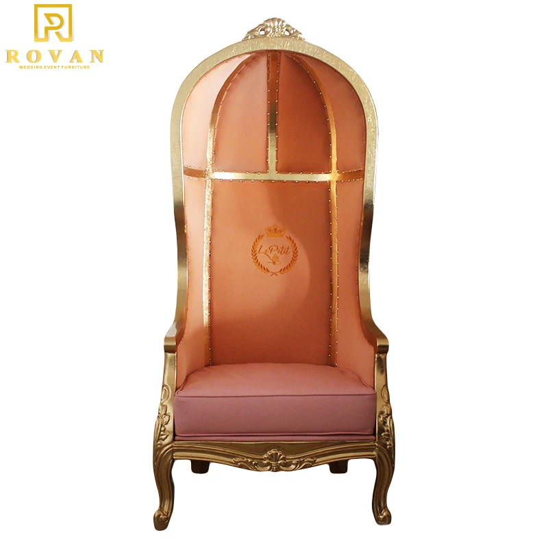 cheap high back throne chair pink castle queen king throne chair for wedding and banquet