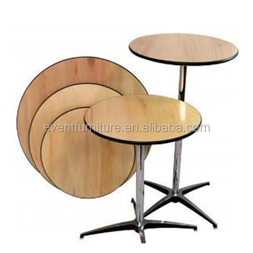 Durable PVC Foldable Round Folding Dining Table