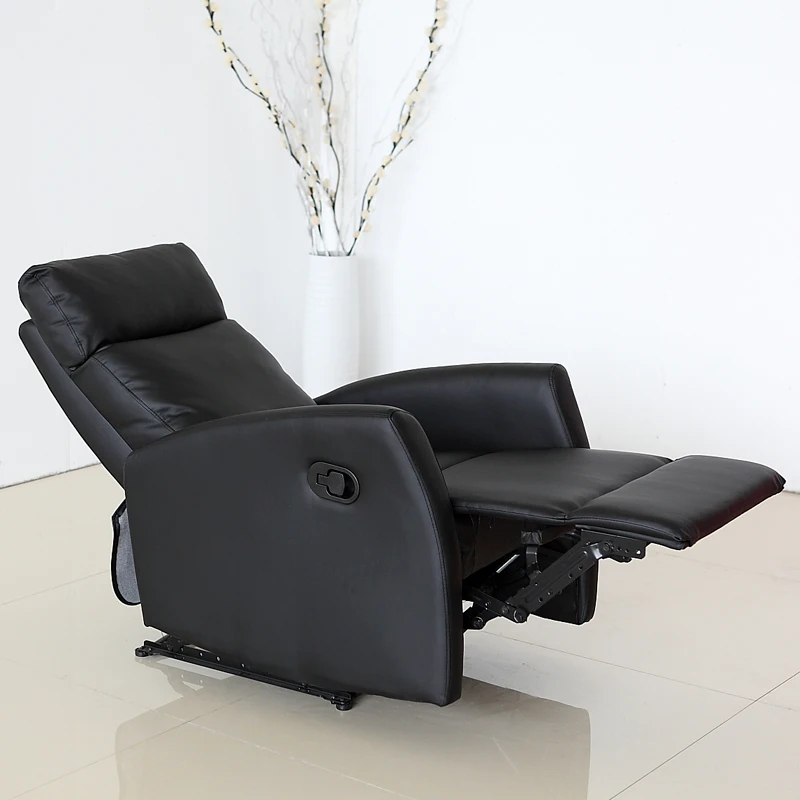 Contemporary functional reclinable single sofa chair Manual Recliner Chair Leather for living Room