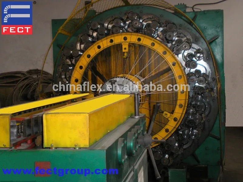 China manufacturer direct sale flexible water spray hose metal braided hose corrugated stainless steel pipe