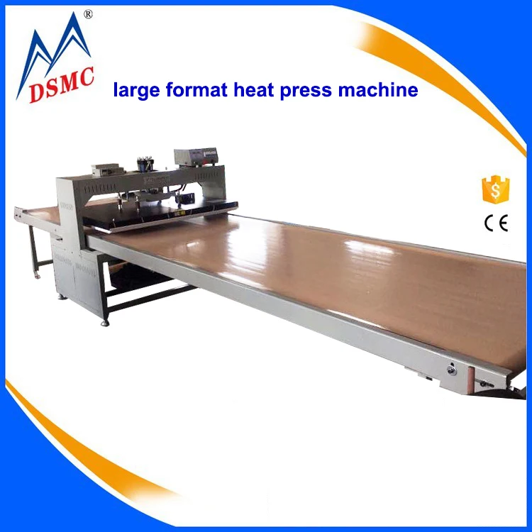 100x120 Large Automatic Hydraulic roll heat press machine Sublimation t shirt printing machine