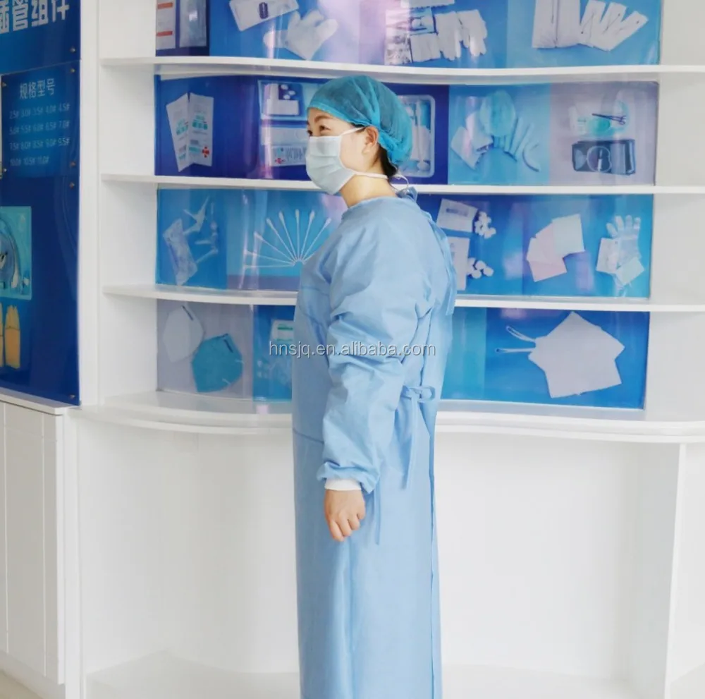 Wholesale Sterile Disposable Surgical Gown,Green Surgical Gown,Dental Disposable Gown