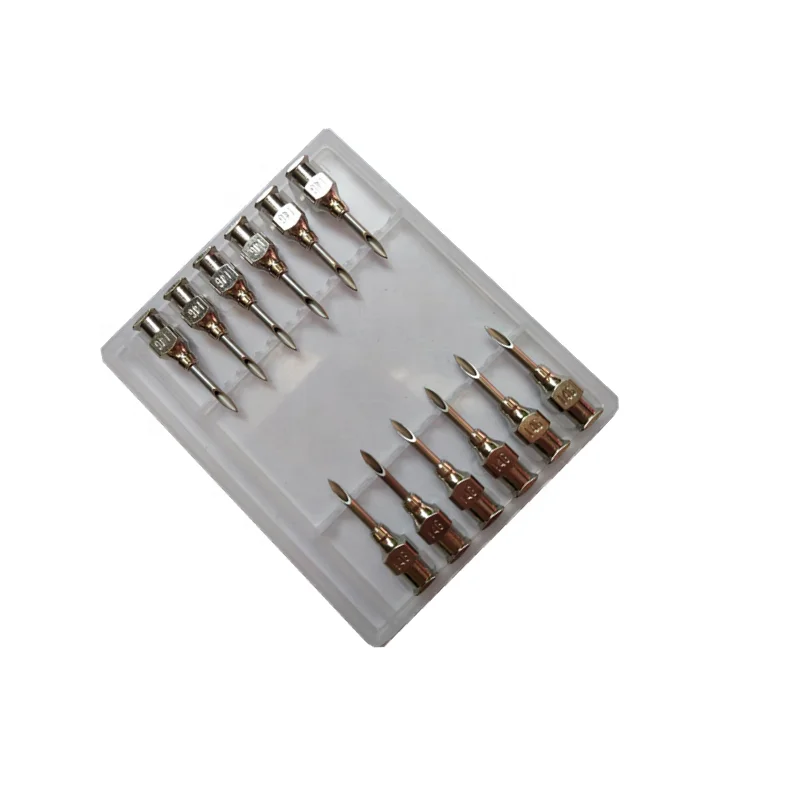 REUSABLE LUER VETERINARY HYPODERMIC SYRINGE NEEDLES FOR VETERINARY USE ONLY