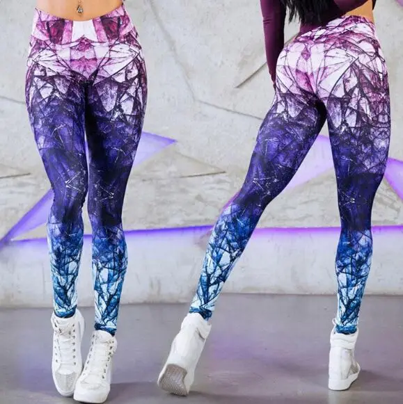 2019 Wholesale Gym Polyester Spandex Fitness Custom Printing Tights Always Yoga Sport Leggings For Women