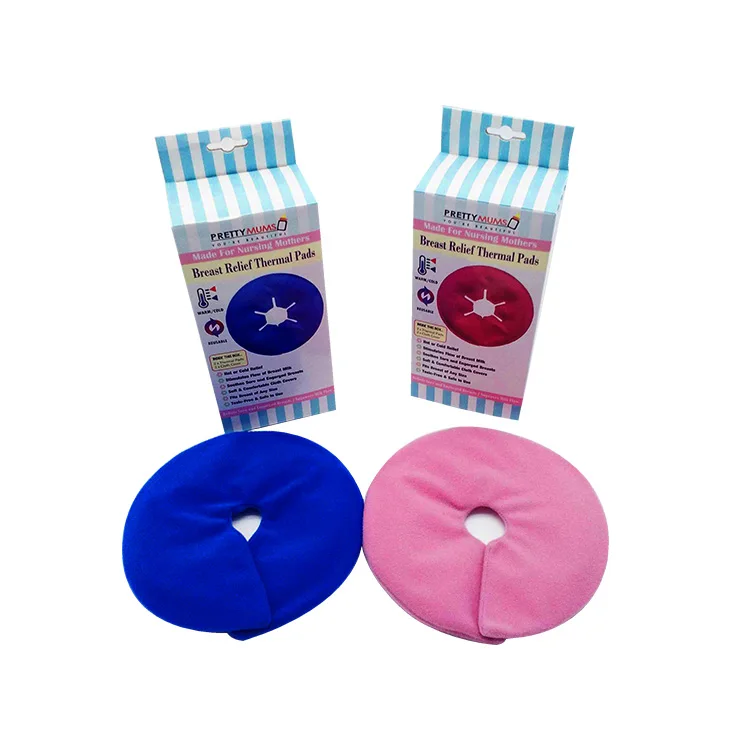 Hot and cold pad therapy gel breast ice pack for Breastfeeding Pain Relief