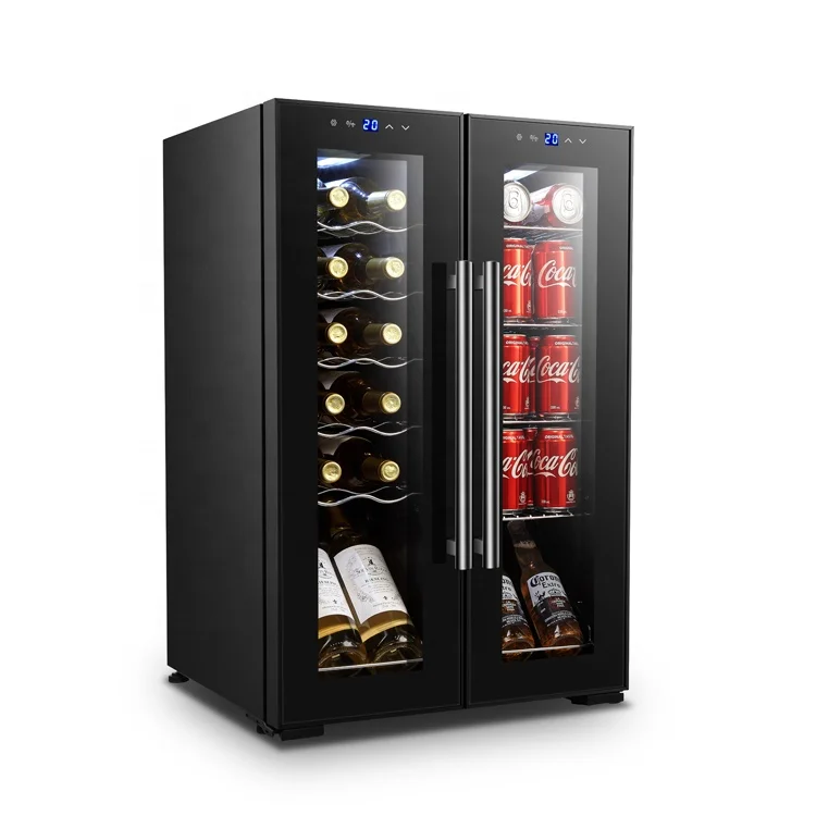 24 bottles Single Zone compressor wine electric cooler/furniture wine cellar