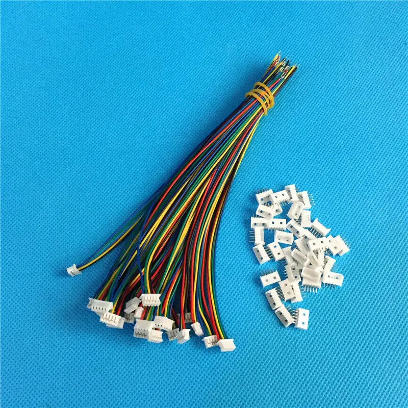 Molex 1.25mm Mini Micro JST 1.25 GH 2-Pin 2 3 4 5 6 7 8 9 10  Connector with Wires Cables xx MM
