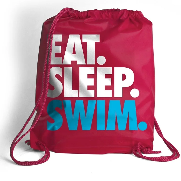 
Water Resistant Cloth Swimwear Gear Back Pack Swim Bag Drawstring 