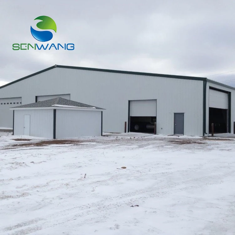 Prefab Steel Farm Warehouse Prefabricated Cement Warehouse Design