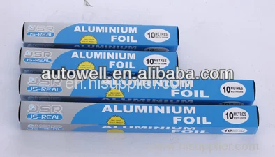 Kitchen aluminium foil roll for food wrapping/packaging