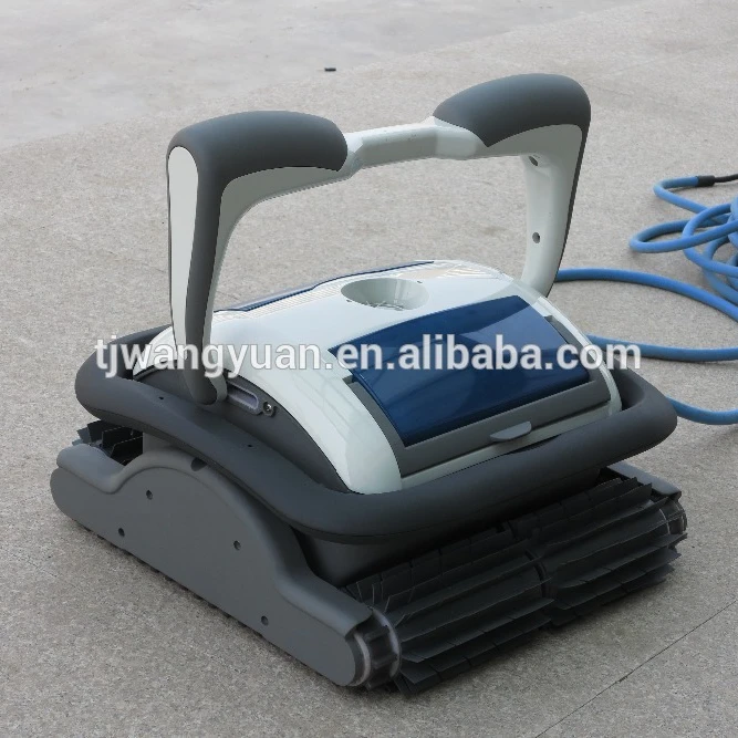 Wall climbing automatic pool cleaner