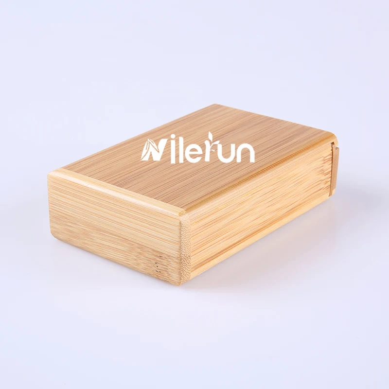 High quality bamboo wood cigarette case box