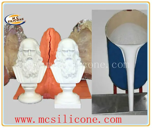 Сыпучих жидкая резина силикона / силикон жидкий каучук для литья