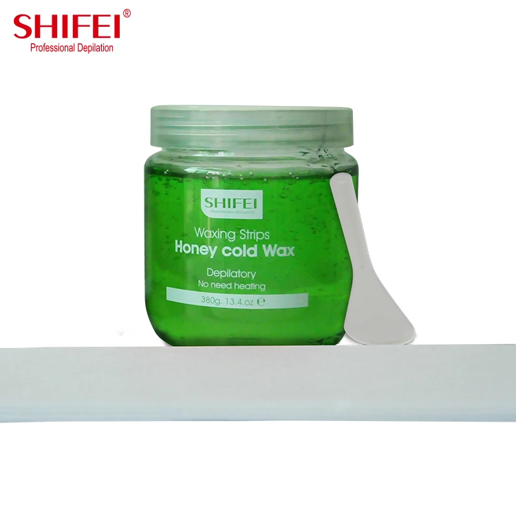 Organic 100% natural sugaring paste hair removal cold wax with depilatory paper